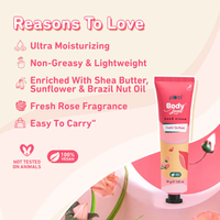 Plum Feelin' So Rose Hand Cream by Plum Body Lovin 30g