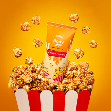 Plum Caramel Popcorn Hand Cream by Plum BodyLovin 50g