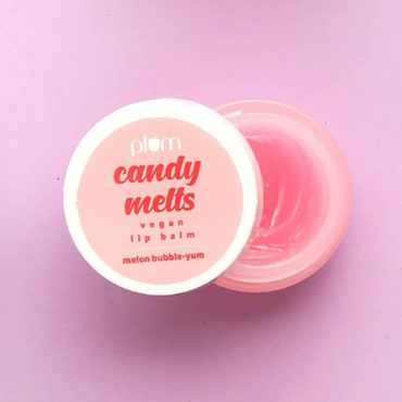 Plum Candy Melts Vegan Lip Balm | Melon Bubble-Yum 12gm