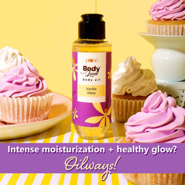 Plum Vanilla Vibes Body Oil by Plum BodyLovin 100 ml