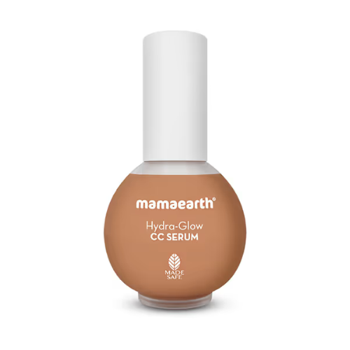 Mamaearth Hydra-Glow CC Serum with Vitamin C & Hyaluronic Acid – Honey – 30 ml
