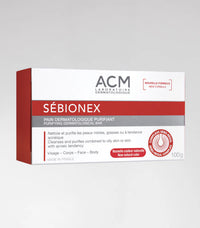 Sebionex Soap | Dermatological Cleansing Bar for Oily & Acne-Prone Skin (100g)