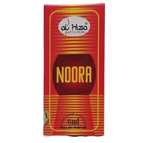 Al-Hiza Noora Attar - 6ml Roll On | Sweet Floral & Long Lasting Fragrance (Pack of 3)