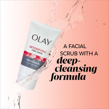 Olay Detoxifying Pore Scrub with Pro-Vitamin B5