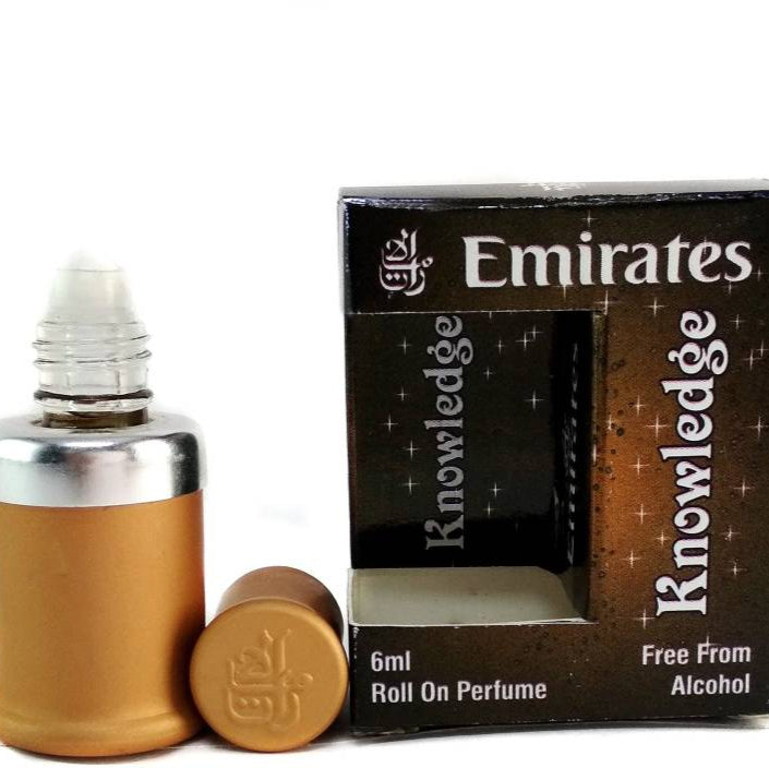 Al-Hiza Emirates Attar - 6ml Roll-On Perfume | Alcohol-Free | Rich & Exotic Arabian Fragrance
