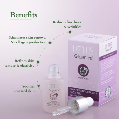 Lotus  Bakuchiol Plant Retinol Miracle Face Oil