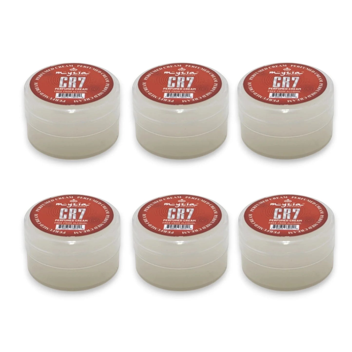 Myzia CR7 Perfumed Cream – Bold & Long-Lasting Fragrance | Deep Moisturizing Body Cream (Pack of 6)