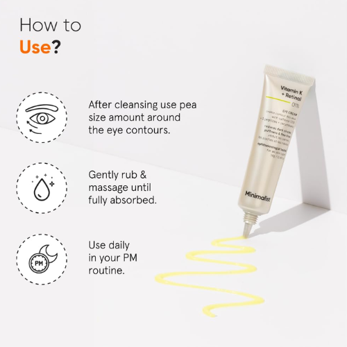 Minimalist Vitamin K + Retinal 1% Eye Cream