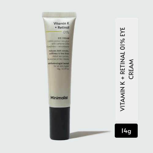 Minimalist Vitamin K + Retinal 1% Eye Cream