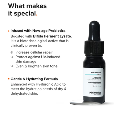 Minimalist Niacinamide 5% Face Serum 10ml