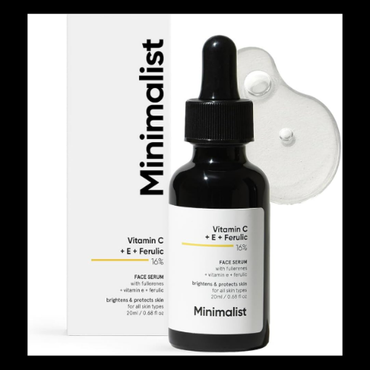 Minimalist Vitamin C + E + Ferulic 16% Face Serum