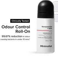 Minimalist Nonapeptide + AHA 6% Underarm Roll-On
