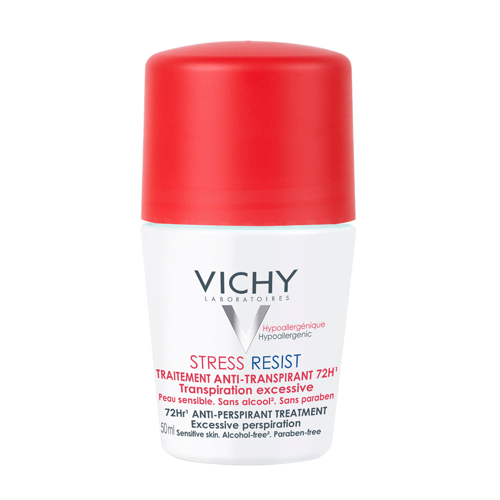 Vichy Stress Resist, 50 ML, 72-hour Protection, Quick Dry Formula, Suitable for Sensitive Skin