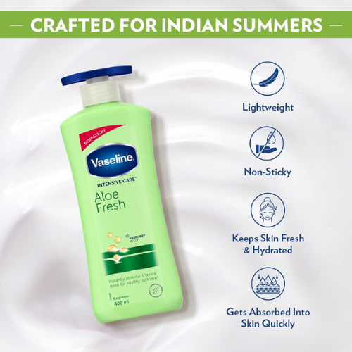 Vaseline Intensive Care Aloe Fresh Body Lotion
