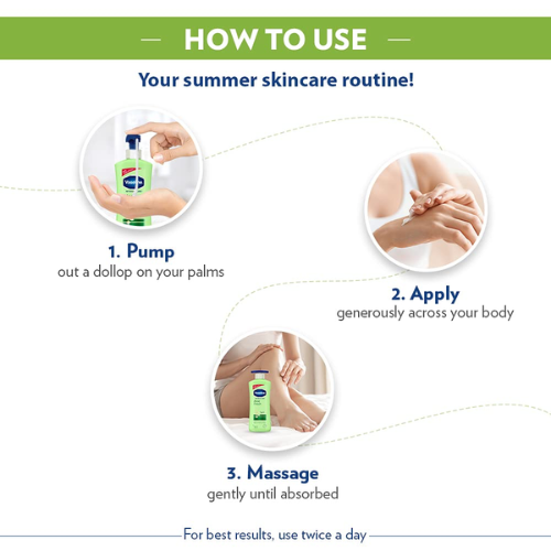 Vaseline Intensive Care Aloe Fresh Body Lotion