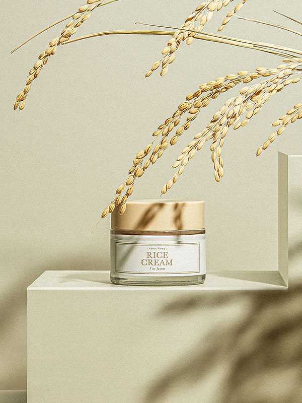 I'm From Rice Cream - Brightening Korean Moisturizer with Rice & Ceramide for Glowing Skin (50g)