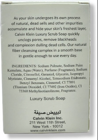 Calvin Klein Blueberry Luxury Scrub Soap with Whitening Formula – Skin Brightening & Deep Exfoliation