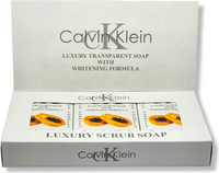 Calvin Klein Papaya Luxury Scrub Soap – Whitening Formula, Exfoliating & Brightening Care