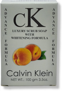 Calvin Klein Peach Luxury Scrub Soap – Whitening & Exfoliating Overnight Glow
