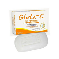 Gluta-C Skin Lightening Face & Body Soap – Brightening, Anti-Aging & Antibacterial Care (135g)