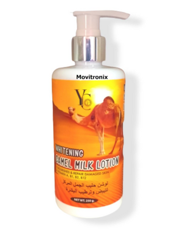 YC Whitening Camel Milk Lotion – Deep Moisturizing & Skin Brightening Body Lotion