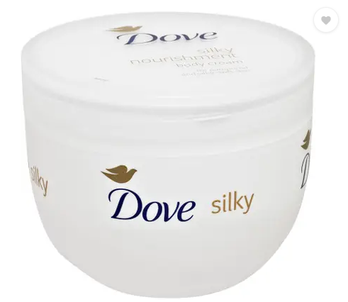 Dove Silky Nourishment Body Cream – Deep Moisturizing & Softening Formula for Silky Smooth Skin