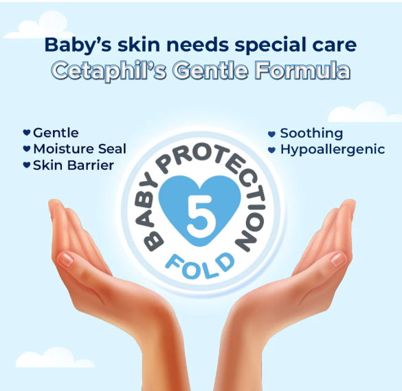 Cetaphil Baby Daily Lotion with Organic Calendula – 400ml