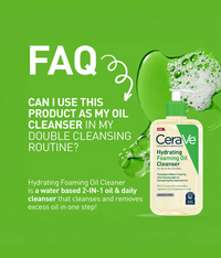 Hydrating Foaming Oil Cleanser – Nourishing Cleanse for Dry & Sensitive Skin
