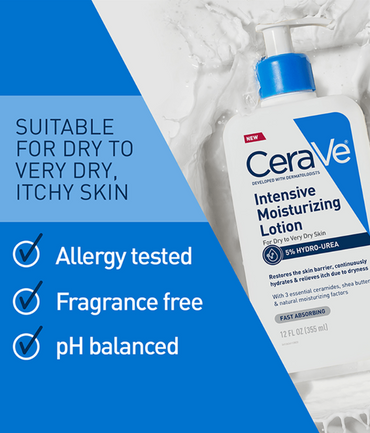 Intensive Moisturizing Lotion – Deep Hydration for Dry & Sensitive Skin