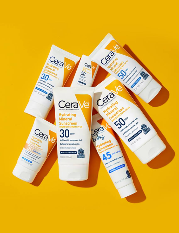 Hydrating Mineral Sunscreen SPF 50 Body Lotion – Broad Spectrum UVA/UVB Protection