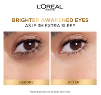 L'Oréal Paris Glycolic Bright Dark Circle Eye Serum – Brightening Under-Eye Serum with Caffeine & Niacinamide, 15ml