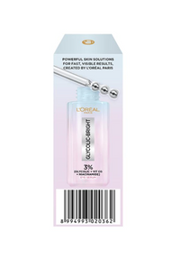 L'Oréal Paris Glycolic Bright Dark Circle Eye Serum – Brightening Under-Eye Serum with Caffeine & Niacinamide, 15ml