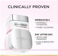 L’Oréal Paris Glycolic Bright Glowing Night Cream – Dark Spot Reduction & Radiance Boosting, 50ml
