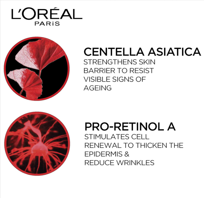 L’Oréal Paris Revitalift Anti-Wrinkle + Firming Day Cream SPF 35 PA++ – Daily UV Protection & Skin Firming, 50ml