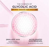 L'Oréal Paris Glycolic Bright Foaming Facial Cleanser – Brightening Face Wash with Glycolic Acid, 100ml