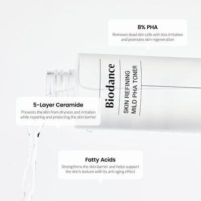 Biodance Skin Refining Mild PHA Toner (150ml)