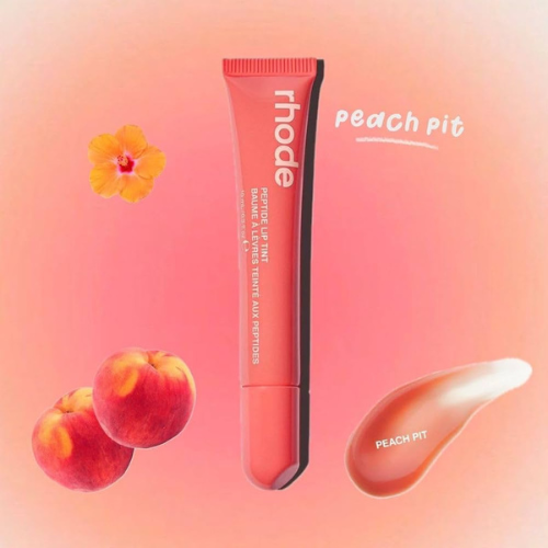 Rhode Peach Pit Peptide Lip Treatment – Nourishing Lip Care with a Juicy Peach Scent 10ml