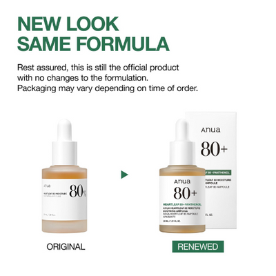 Anua Heartleaf 80+ Panthenol Moisture Soothing Ampoule (30 ml)