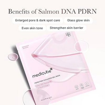 Medicube PDRN Pink Collagen Mask (Pack of 4)