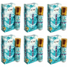 Al-Hiza Ice Berg Attar - 6ml Roll On | Long Lasting Fresh Fragrance (Pack of 6)