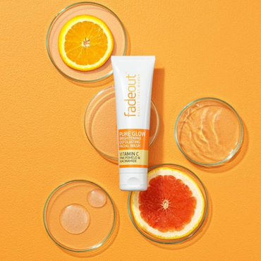 Fade Out Pure Glow Whitening Exfoliating Cleanser – Brightening & Smoothing Care