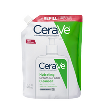 Hydrating Cream-to-Foam Cleanser Refill – Gentle Cleanse, Sustainable Choice