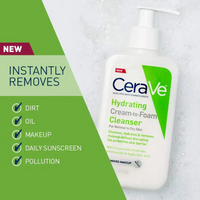 Hydrating Cream-to-Foam Cleanser Refill – Gentle Cleanse, Sustainable Choice