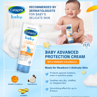 Cetaphil Baby Advanced Protection Cream – Intensive Moisture for Dry & Sensitive Skin | Dermatologist Tested