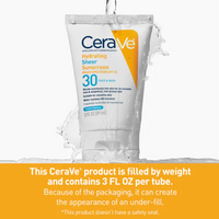 Cerave Hydrating Sheer Sunscreen SPF 30 – Broad Spectrum Protection for Face & Body