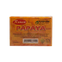 Renew Papaya Cubes Soap – Brightening & Nourishing Skin Whitening Cubes (135 g)