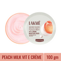 Lakmē Peach Milk Soft Cremé 100gm - Hydrating Face Cream with Peach Milk Extracts