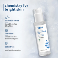 Plum 3% Niacinamide & Rice Water Toner - Brightening & Pore-Refining