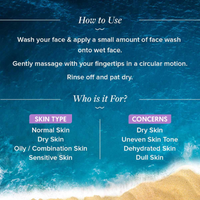 Aqualogical IIIuminate+ Smoothie Face Wash with Wild Berries & Alpha Arbutin for Luminous Glow - 100ml