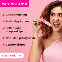 Dot & Key Vitamin C + E Brightening Lip Balm with SPF 50+ (Watermelon Rush High Tinted)